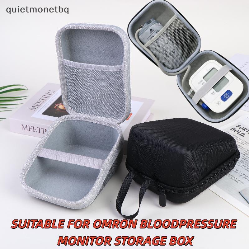 QUE Monitor De Pressão Arterial Do Braço Superior Caso Armazenamento Rígido Bolsa Proteção Leve Para Viagens De Escritór