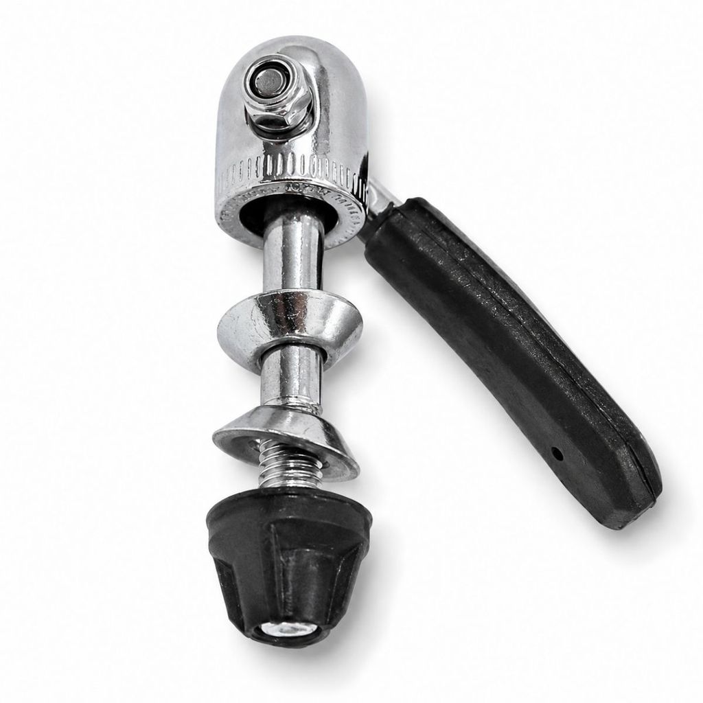 Blocagem Selim Aço Cromado Grossa Para Bike Bicicleta Canote