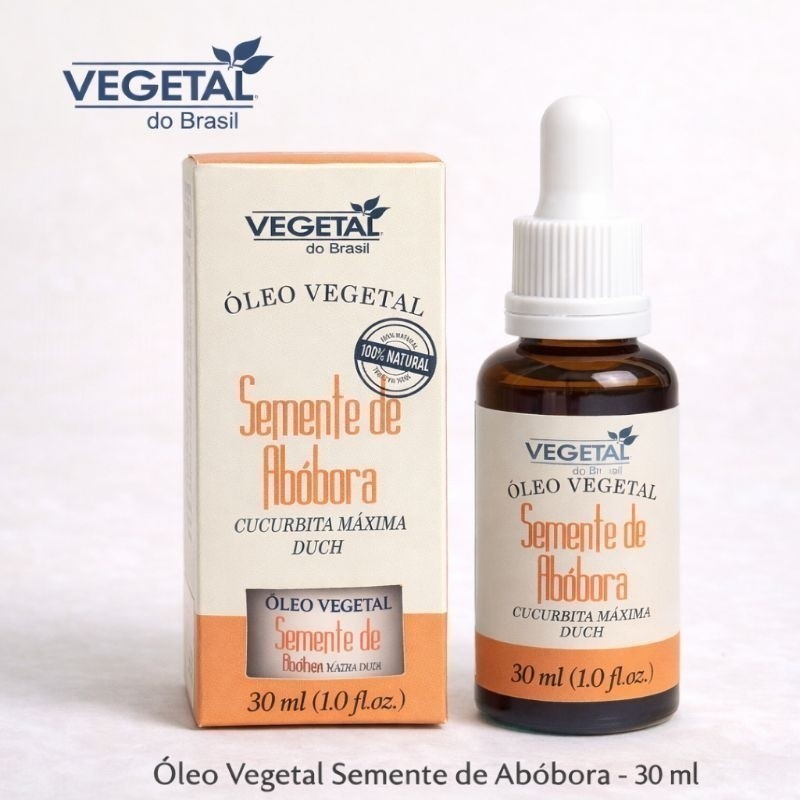 Óleo Vegetal Semente de Abóbora 30ml - Vegetal do Brasil