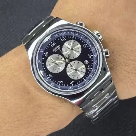 Relogio Masculino Lançamento Relógio De Pulso SWATCH IRONY Com Caixa Luxo