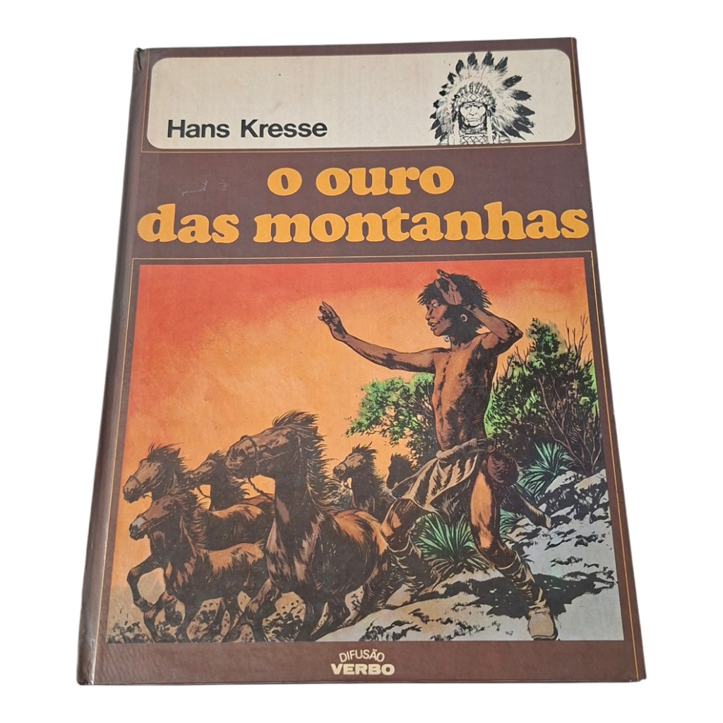 HQ GIBI Os Peles-Vermelhas n° 6 O Ouro das Montanhas Difusão Verbo 1979 Portugal