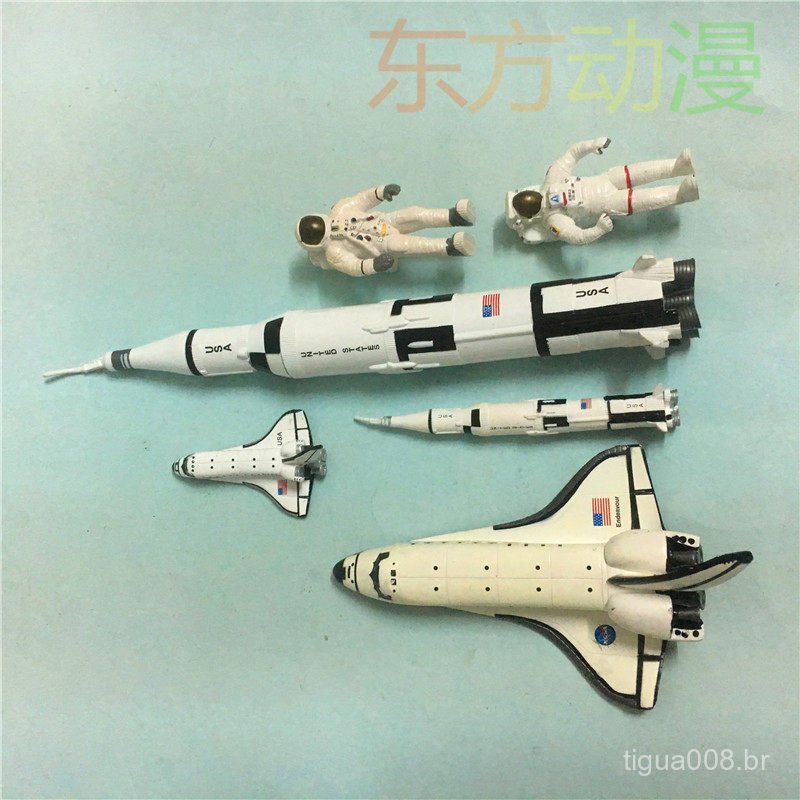 Bestseller Legendsof Spac Space Legend Foguete Espacial Ônibus Espacial Nave Espacial Apollo Modelo de Brinquedo D74N