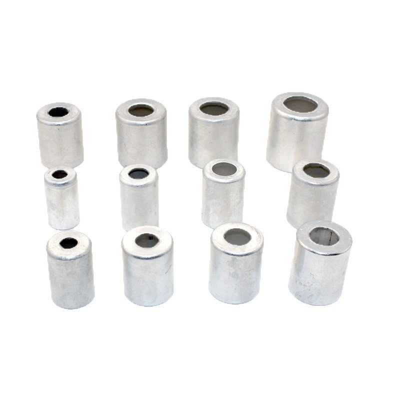 Conector de mangueira de ar condicionado automotivo de venda direta, peça de extrusão de manga redonda de alumínio, aces