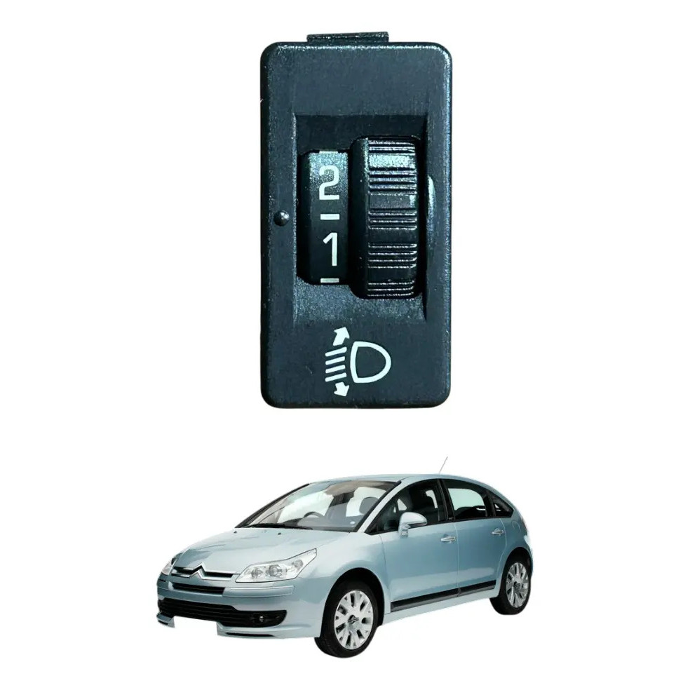 Botão Interruptor Reostato Luz Painel Citroën C4 2009 A 2013