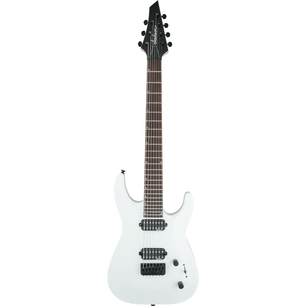 Guitarra 7 Cordas Jackson JS Series Dinky Arch Top JS32-7 DKA HT Snow White