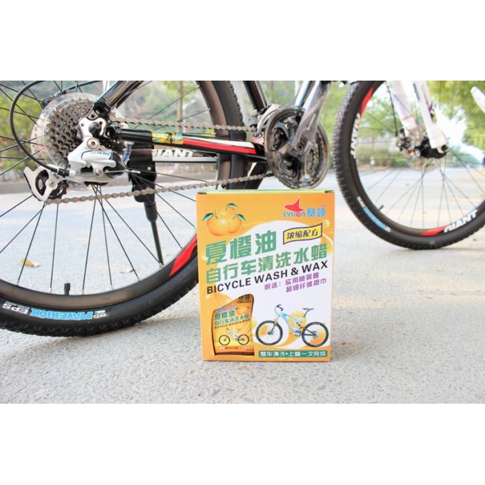 Vela CYLION verão laranja óleo bicicleta limpeza água cera corpo limpeza agente manutenção limpeza depilação manutenção
