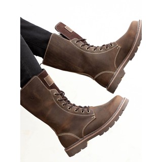 Botas de equitação mongol de alta qualidade de couro genuíno botas femininas botas de cavaleiro botas longas homens Mart