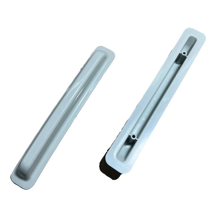 Kit 2 Puxador Compativel Metalfrio Ha Tampa Curva Vidro020105p444