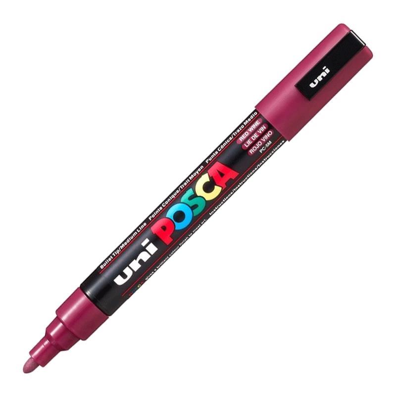 Caneta Posca PC-5M Vinho uni-ball