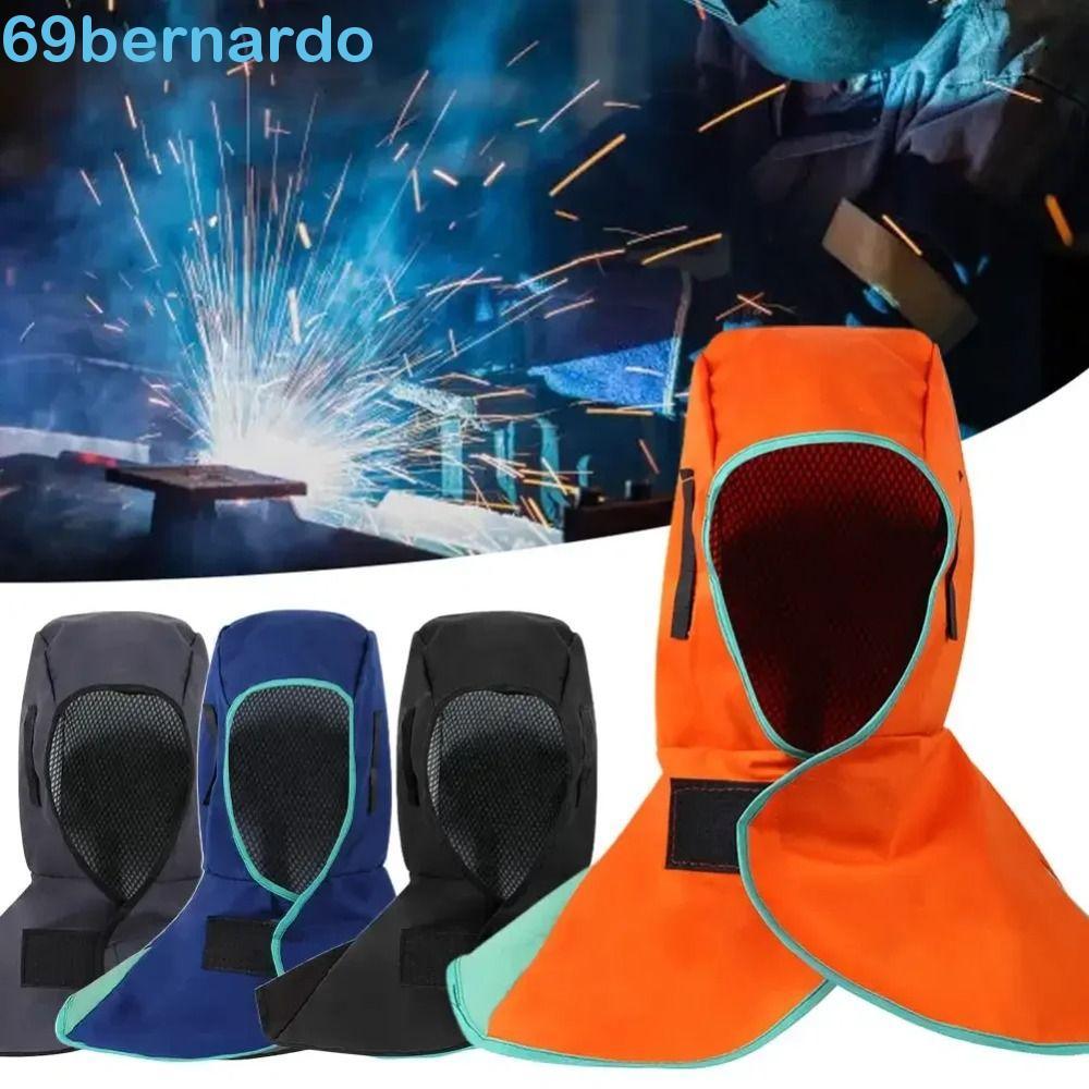 Capacete De Soldagem De Proteção Completa BERNARDO , Capa De Pescoço À Prova De Fogo Queimaduras , Lavável