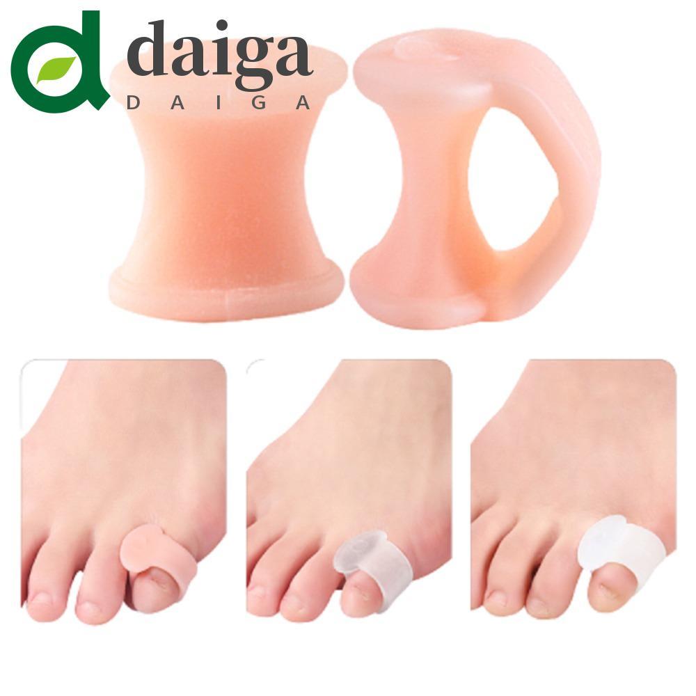 DAIGA Toe Produtos Ortopédicos Para Pedicure Joanete Corretor Espaçador Cuidados Com Os Pés Espalhador Separador Alisado
