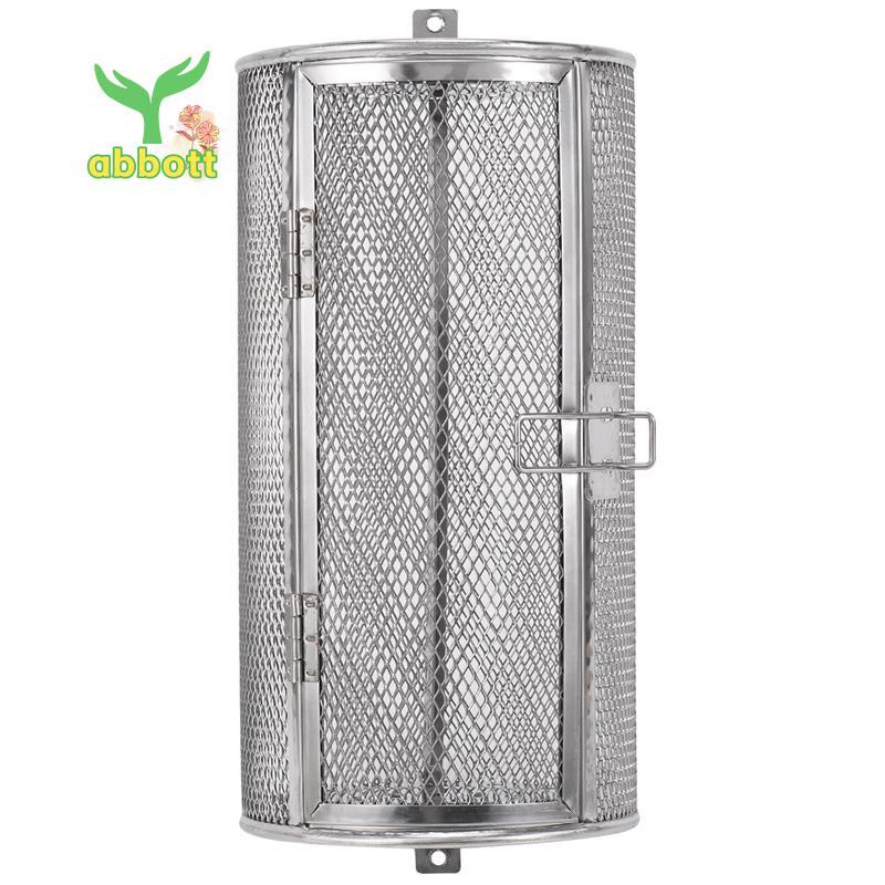 [Quick A] Grelha Rotativa Universal De Aço Inoxidável , Cesta De Rotisserie Para Grãos De Café Churrasqueira Torrador Ta