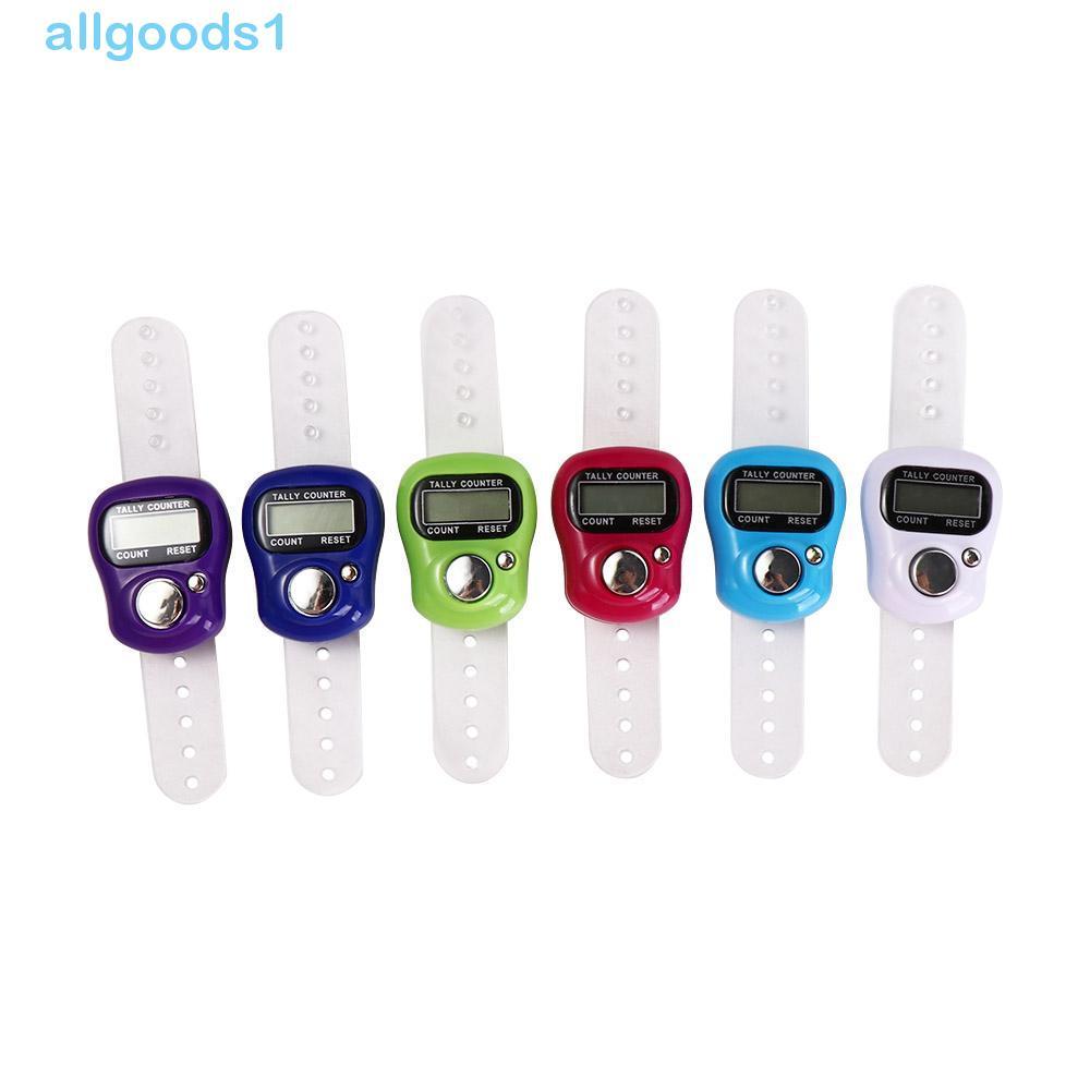 Contador De Linha De Tricô ALLGOODS , Eletrônico Digital De Anel De Dedo , Mini Contadores De Curso Portáteis