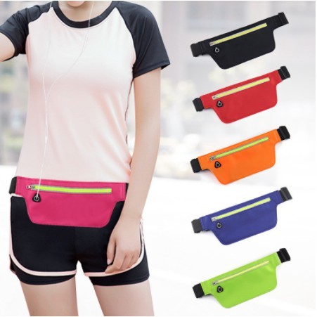 Pochete Sport Esportiva Ultra Slim Esporte Corrida Fitness Academia Masculina Feminina Impermeável Refletiva Passeio Dol