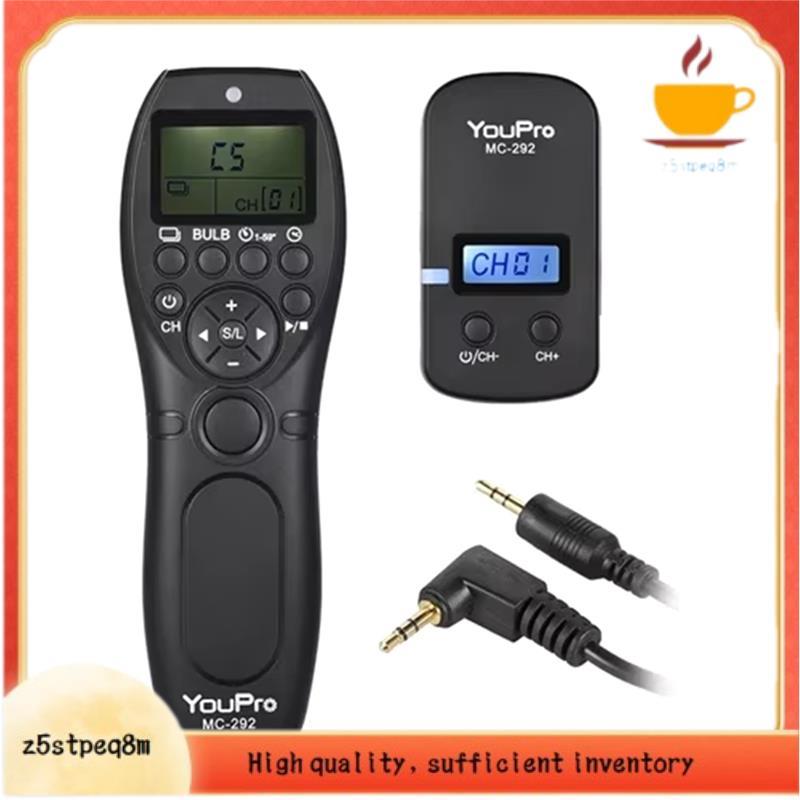 - 292 2.4G Controle Remoto Sem Fio LCD Temporizador Canais De Liberação Do Obturador Para// E3