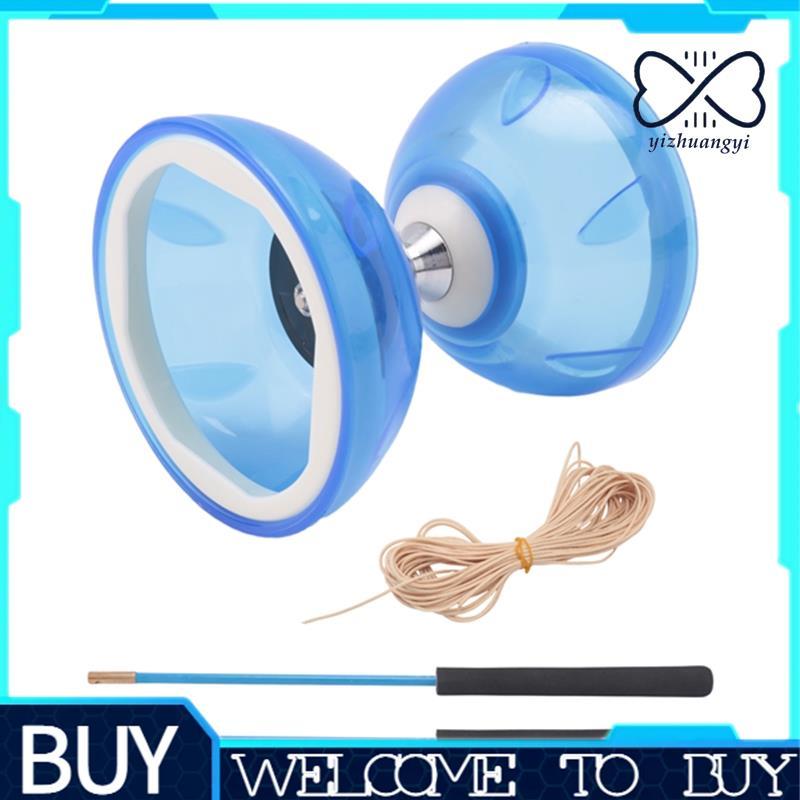 Brinquedo De Fitness Diabolo De Cabeça Dupla De Três Rolamentos Ao Ar Livre Jogar Yo-Brinquedos Infantis