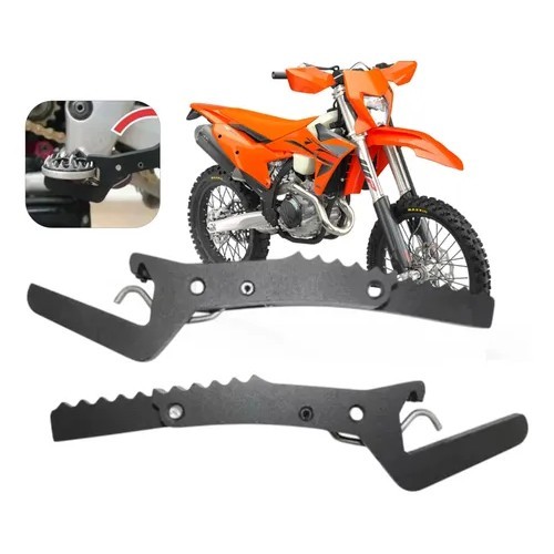 Pedaleira de Garupa Universal Suporte P/ Carona Ktm 250/300/450 pedaleira de carona ktm universal trilha enduro off road