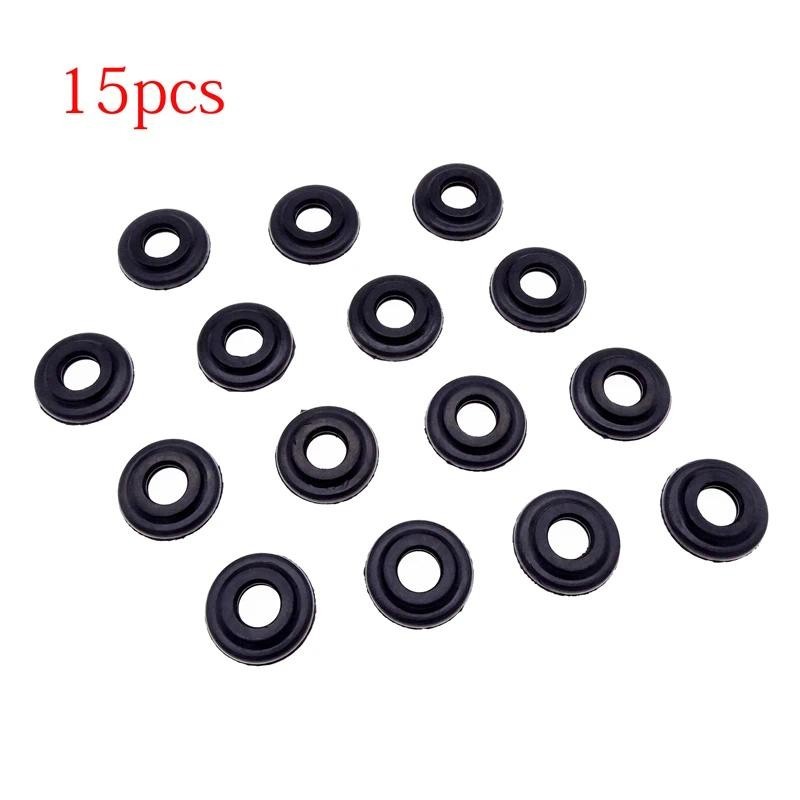 15 Peças De Vedação Da Junta Tampa Do Parafuso Válvula Motor Para BMW E46 E39 E60 E65 E66 E53 E83 11121437395 De Borrach