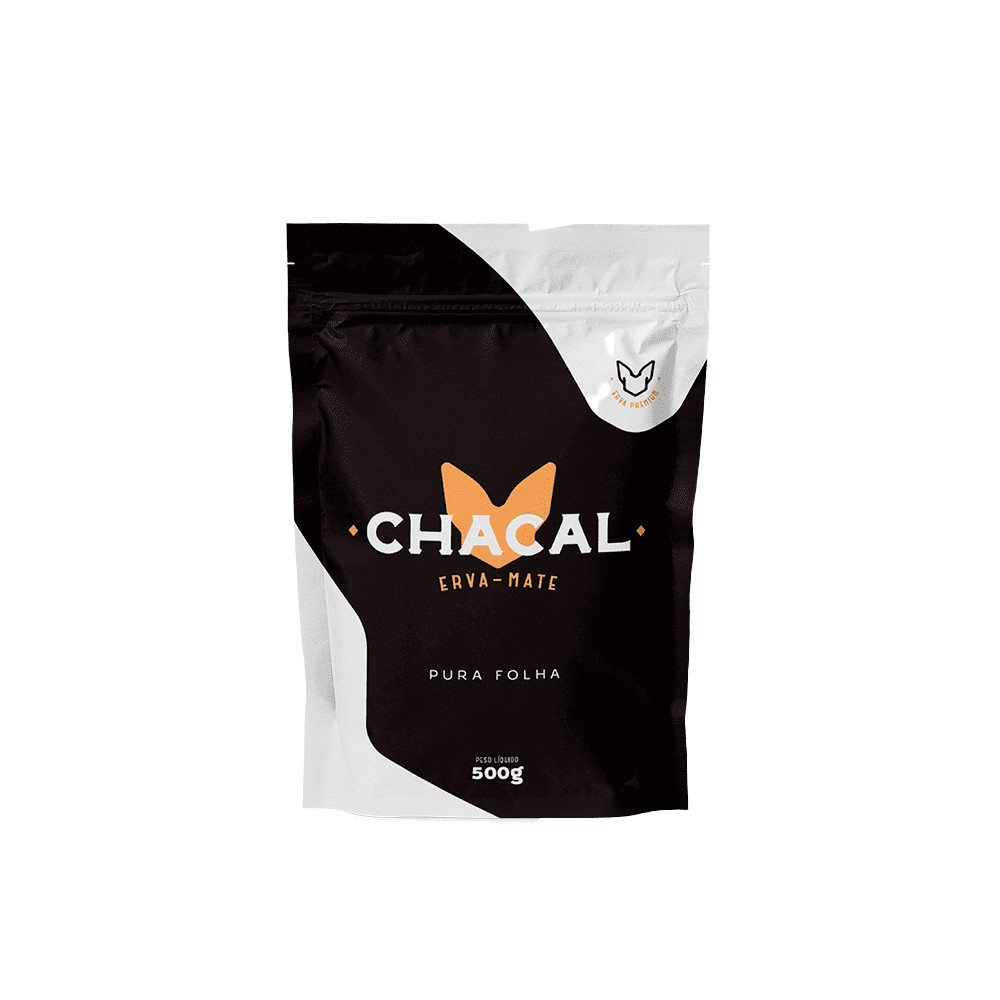 ERVA MATE PARA TERERÊ CHACAL 500G PURA FOLHA