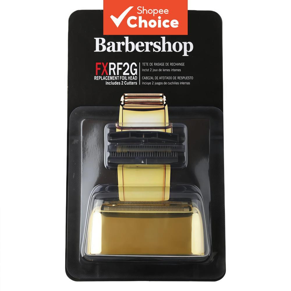 Conjunto de lâminas e rede de substituição dupla para barbeador de folha sem fio Babyliss FXFS2