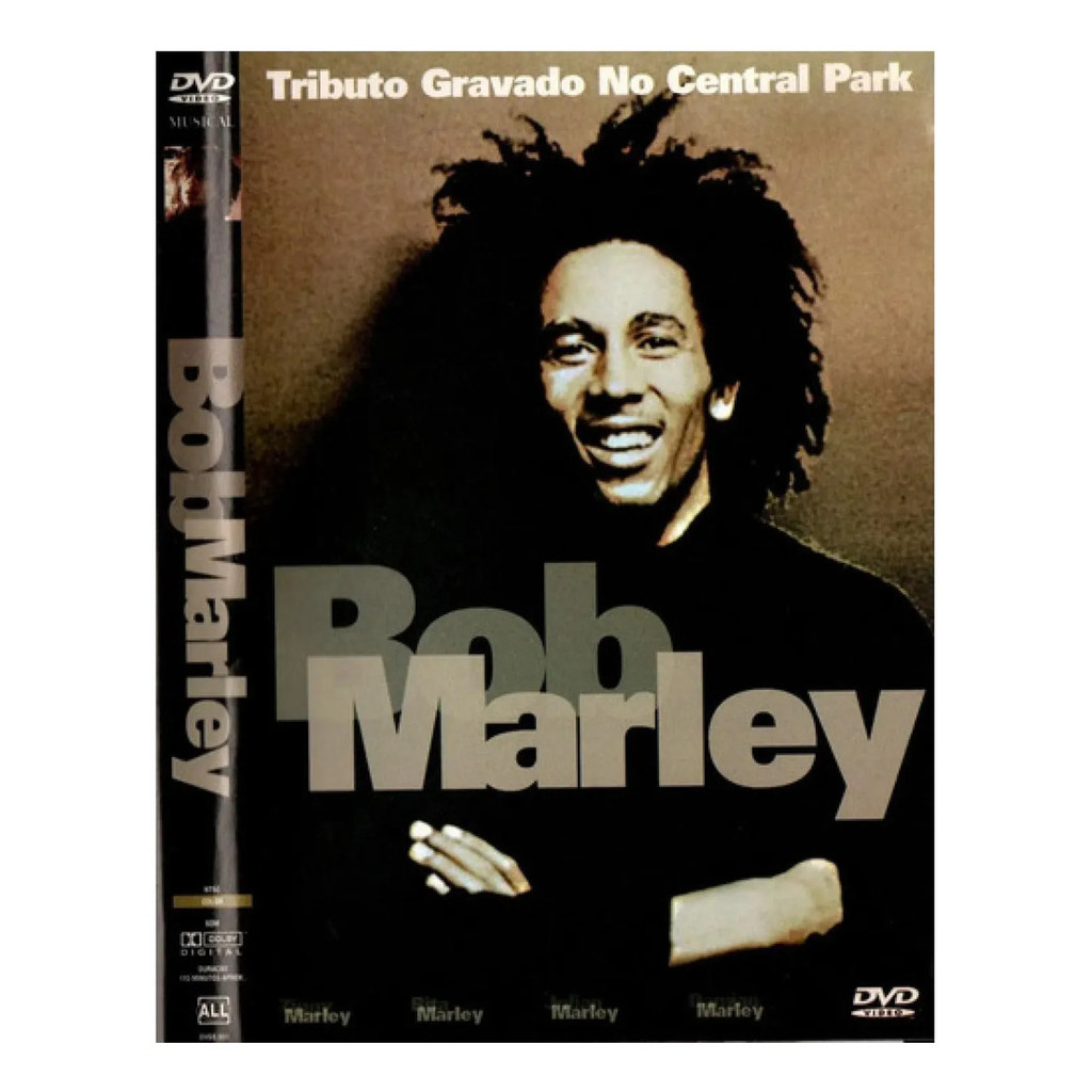 Dvd Tributo A Bob Marley - Gravado No Central Park