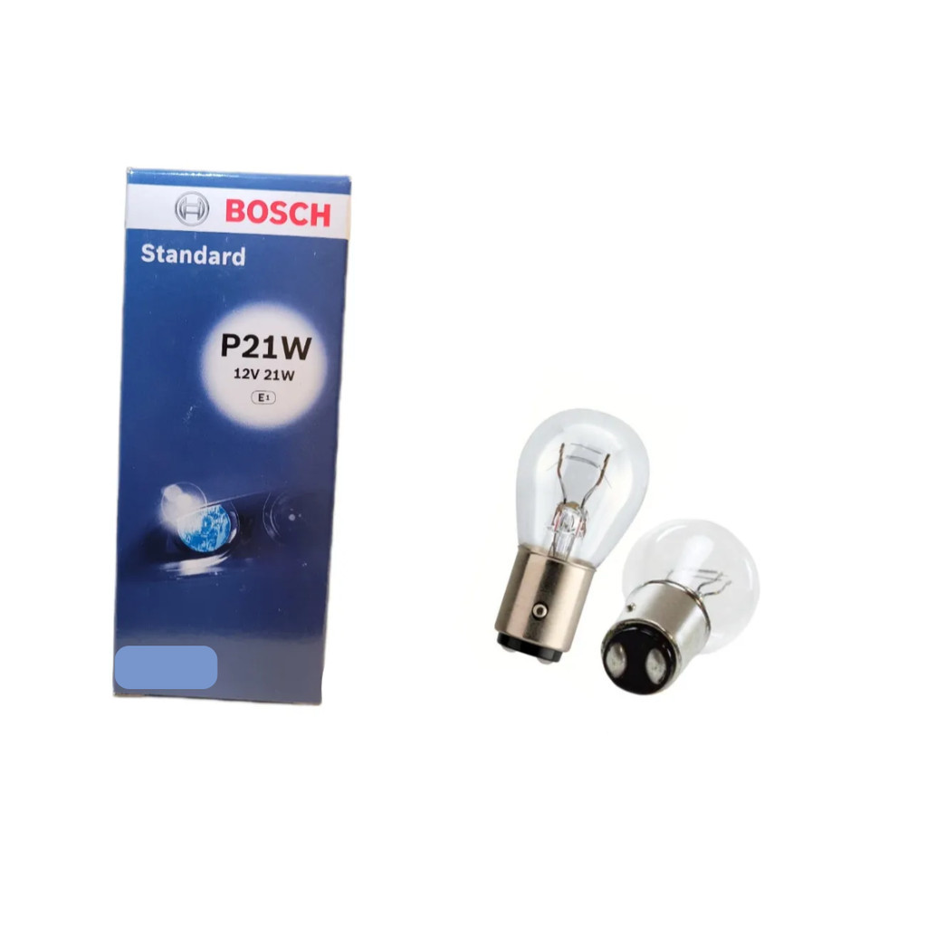 Par Lampada 1 Polo 12v P21w ré lanterna seta Original Bosch