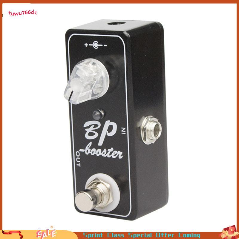 [Entrega Rápida BR] Mini BP Booster Clean Boost Effect Pedais De Guitarra Totalmente Em Metal True Bypass
