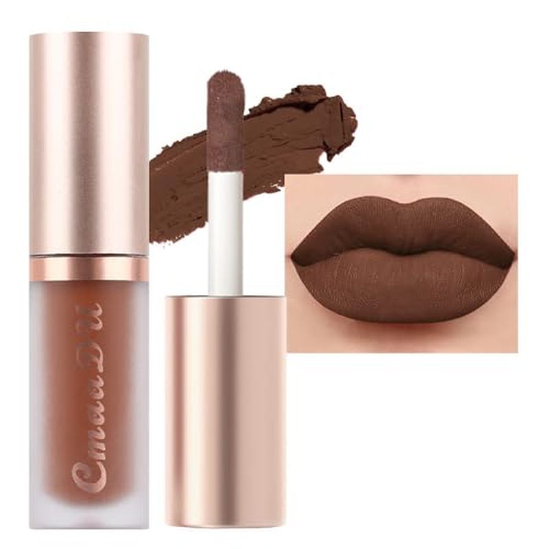 Plum 24 Lasting Bright Brick G Ruby Batom Líquido Fosco Feminino , Escuro Para evpct Matte Set Lip Violet Deep Mauve 10