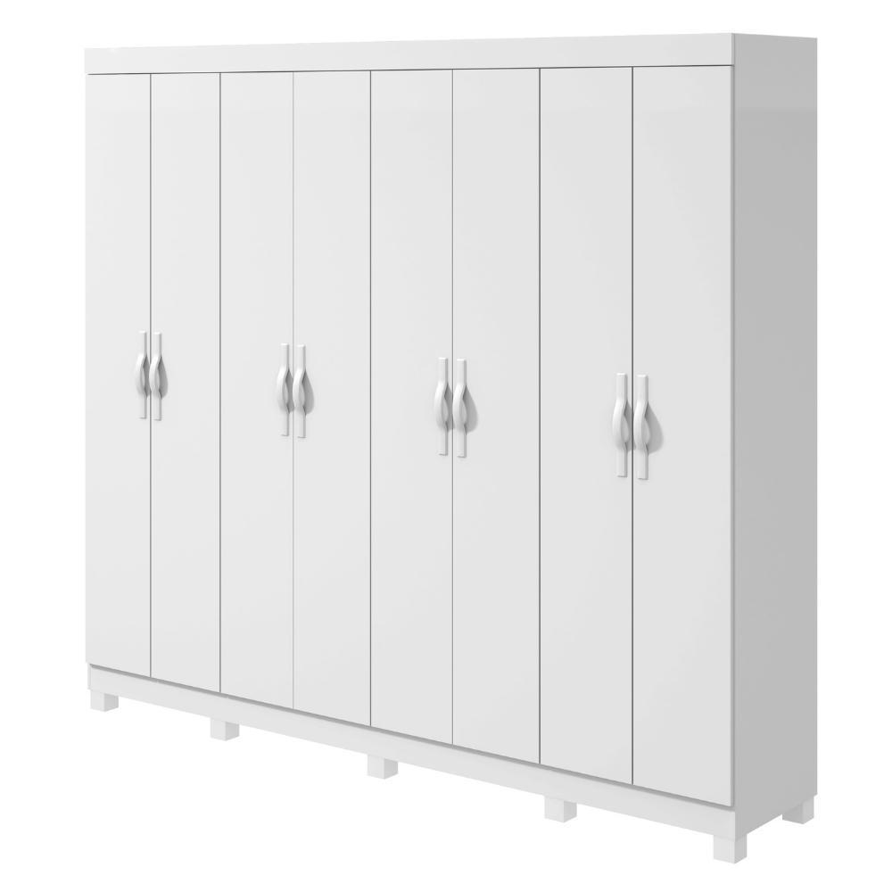 Guarda Roupas Casal 8 Portas 6 Gavetas 100% MDF Serena