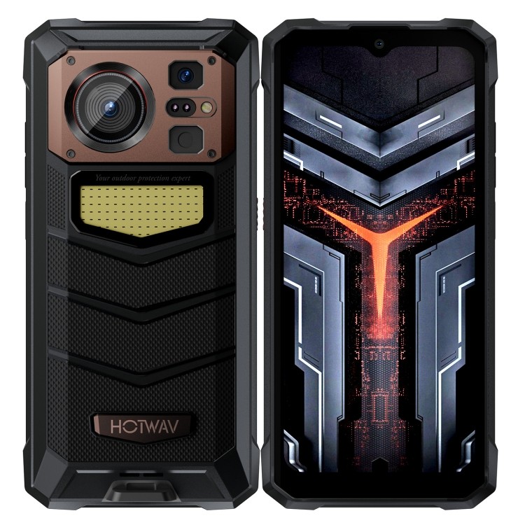 Novo Telefone Robusto HOTWAV W11 , Visão Noturna , 20800mAh , 6.6 Polegadas Android 13 MT8788 Octa Core , Rede : 4G , OT