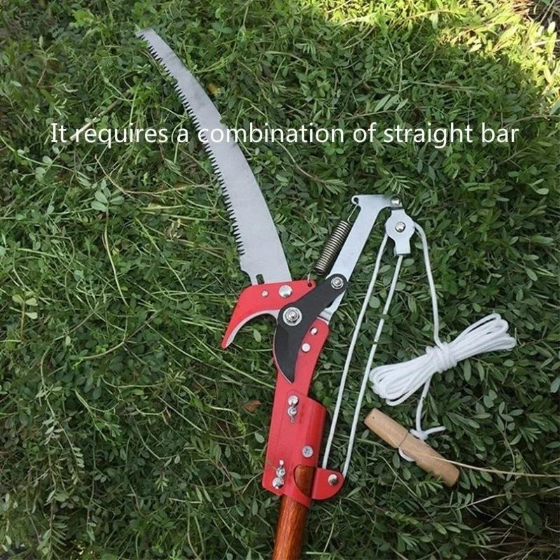 Tesoura De Árvore Ferramenta De Poda Ramo Alta Lopper Tesouras De Altitude Colheita Frutas Jardim Trimmer Ramos Cortador