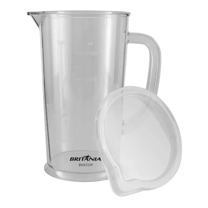 Copo C/ Tampa E Alça Mixer Britânia Philco Bmx Pmx