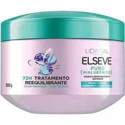 Creme de Tratamento L'Oréal Elseve Pure Hialurônico 300g