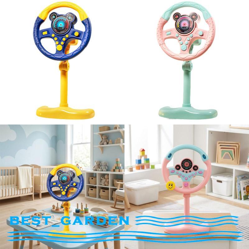 [Best_garden] Volante De Brinquedo Para Direção Simulada , Um Pequeno Controlador Divertido De