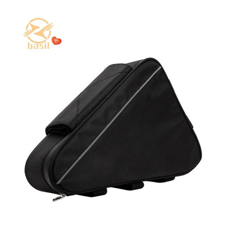 [Desconto B] Carga Máxima 126 Células 36V 48V 60V 72V E-BIKE Bolsa De Bateria Triangular Para Bicicleta Elétrica Preta Q