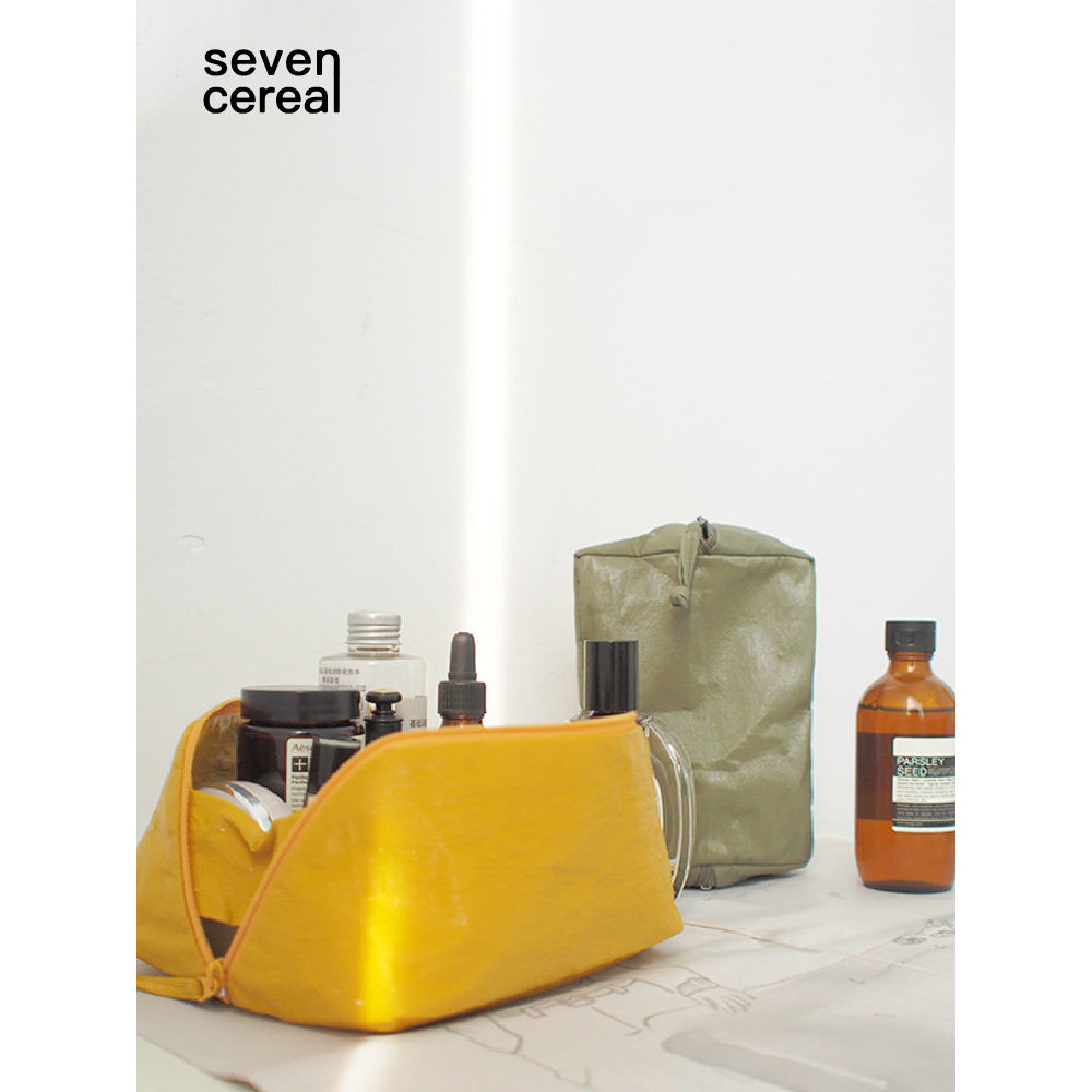Sete Vales|Saco cosmético Original feminino ins estilo grande capacidade à prova dwaterproof água viagem portátil pequen