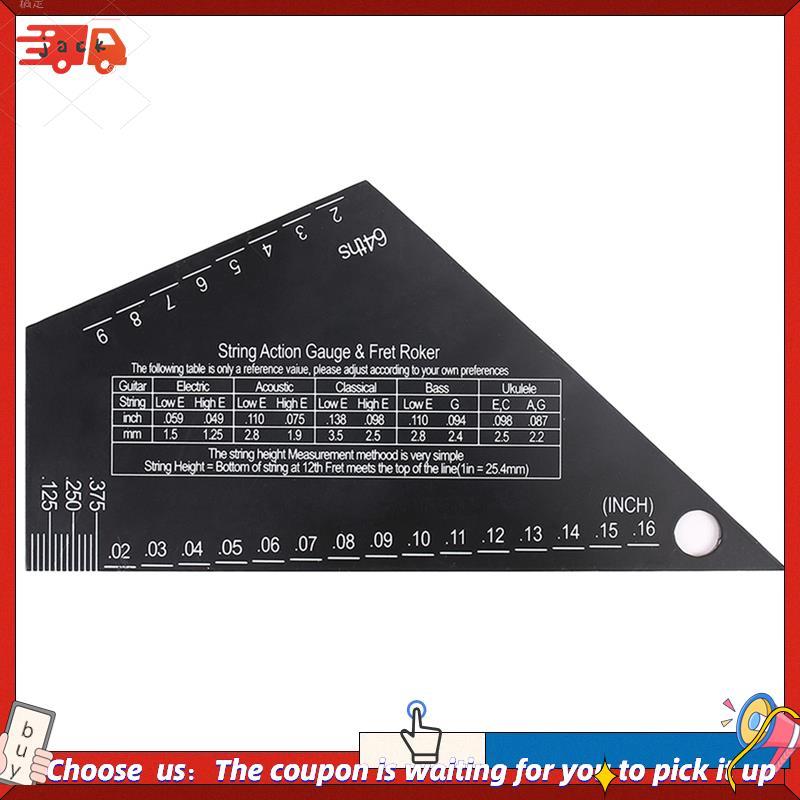 BRS0 Corda De Guitarra De Aço Inoxidável , Régua De Altura De , Medidor