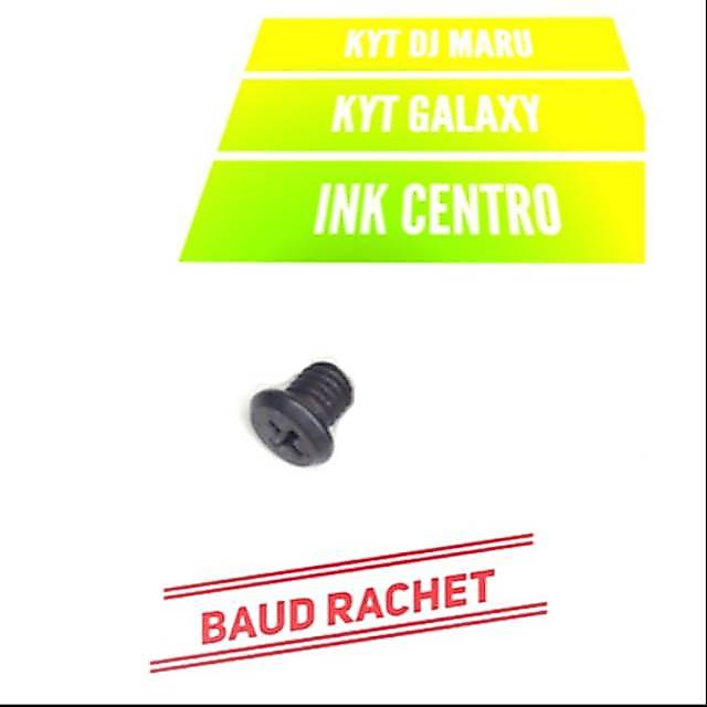 Parafuso De Catraca/Suporte Para Viseira De Capacete KYT djmaru ink Centro rc7 r10