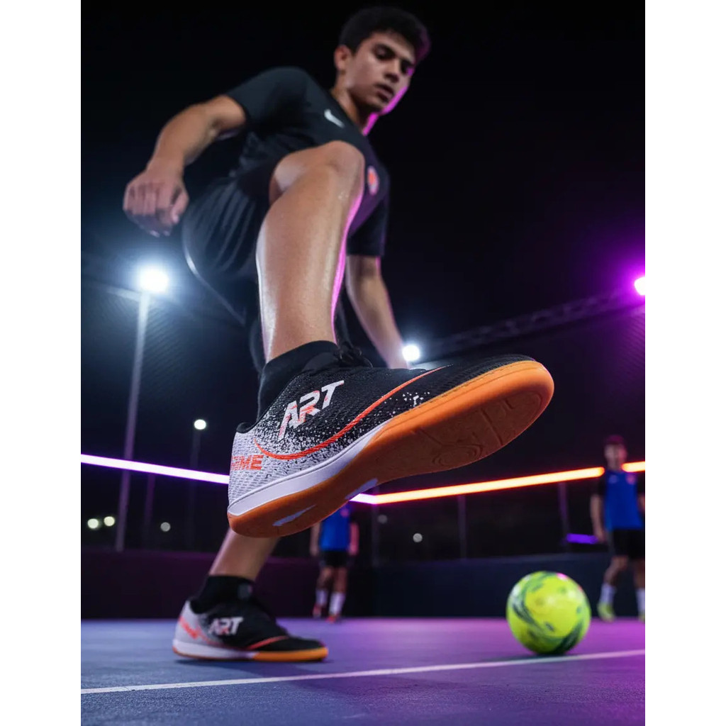 Chuteira Futsal Para Futebol Salão Infanto Ao Adulto Leve