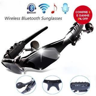 Óculos De Sol Sem Fio Bluetooth Proteção Para Fones De Ouvido Mulheres E Homens Acessório…