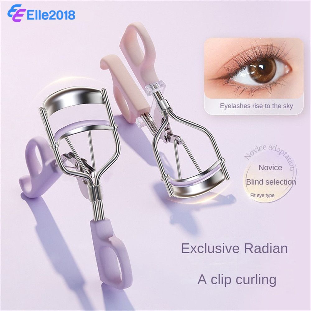 Curvador de cílios pequeno, compacto e meticuloso para proteção da maquiagem, ideal para iniciantes, proporciona