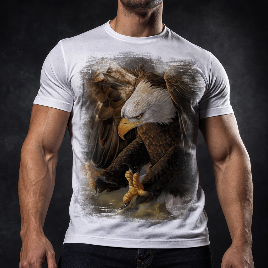 Camiseta Águia Pássaro Ave 02 - Dicelli