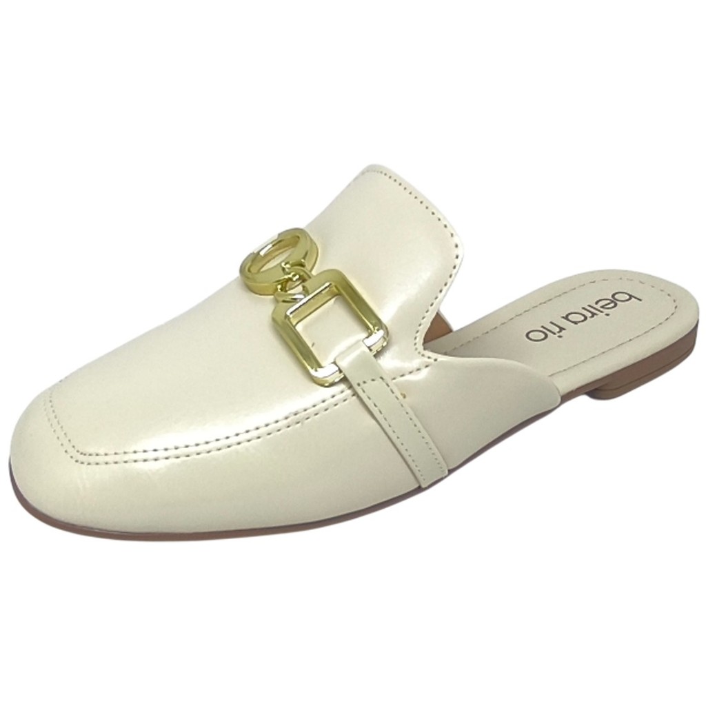 Mule Feminino Bico Fino Confortável Elegante Macia Beira Rio