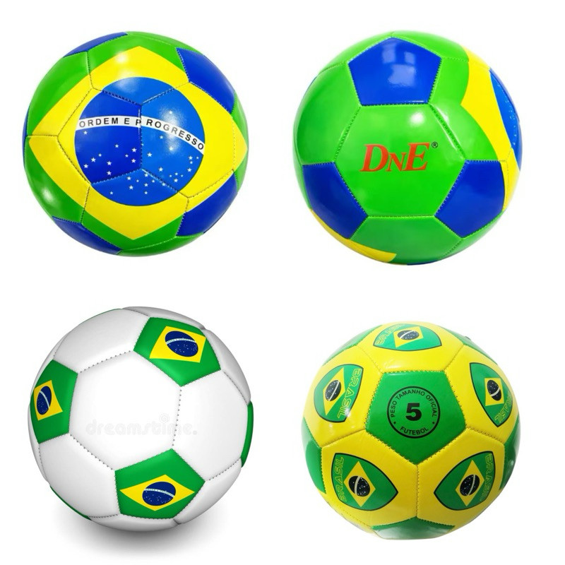 KIT 20 / 50 Unidade Bola de Futebol de Campo Tamanho Oficial no 5
