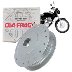 Cubo Da Roda Dianteiro Titan 125 2000 Fan 125 Até 08 Diafrag