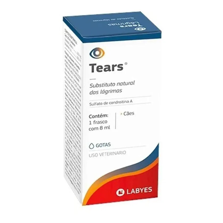 Colírio Tears Labyes Substituto Das Lágrimas 8ml Sulfato De Condroitina