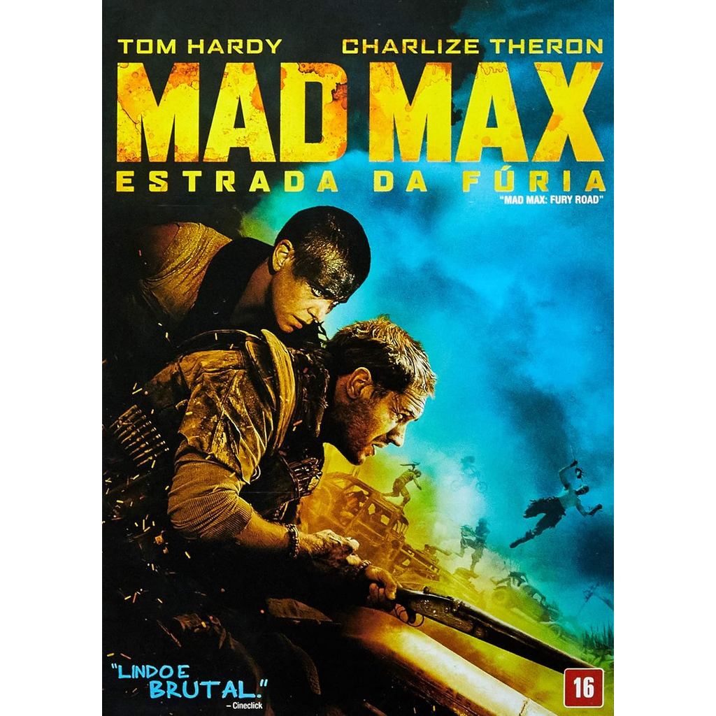 Dvd Mad Max Estrada Da Fúria - Tom Hardy