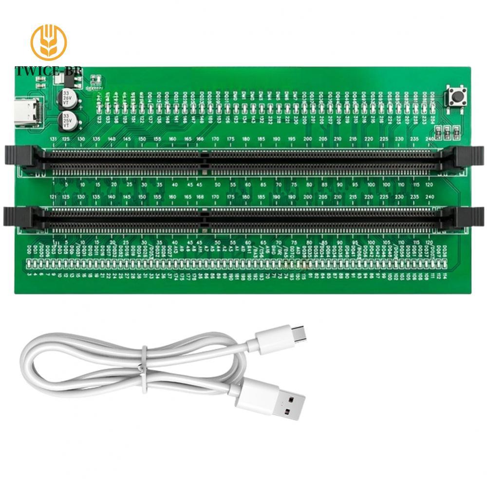 Testador De Memória DDR3 DDR3 Resistor De Detecção De Falhas Verificação De Danos Suporte De Energia USB