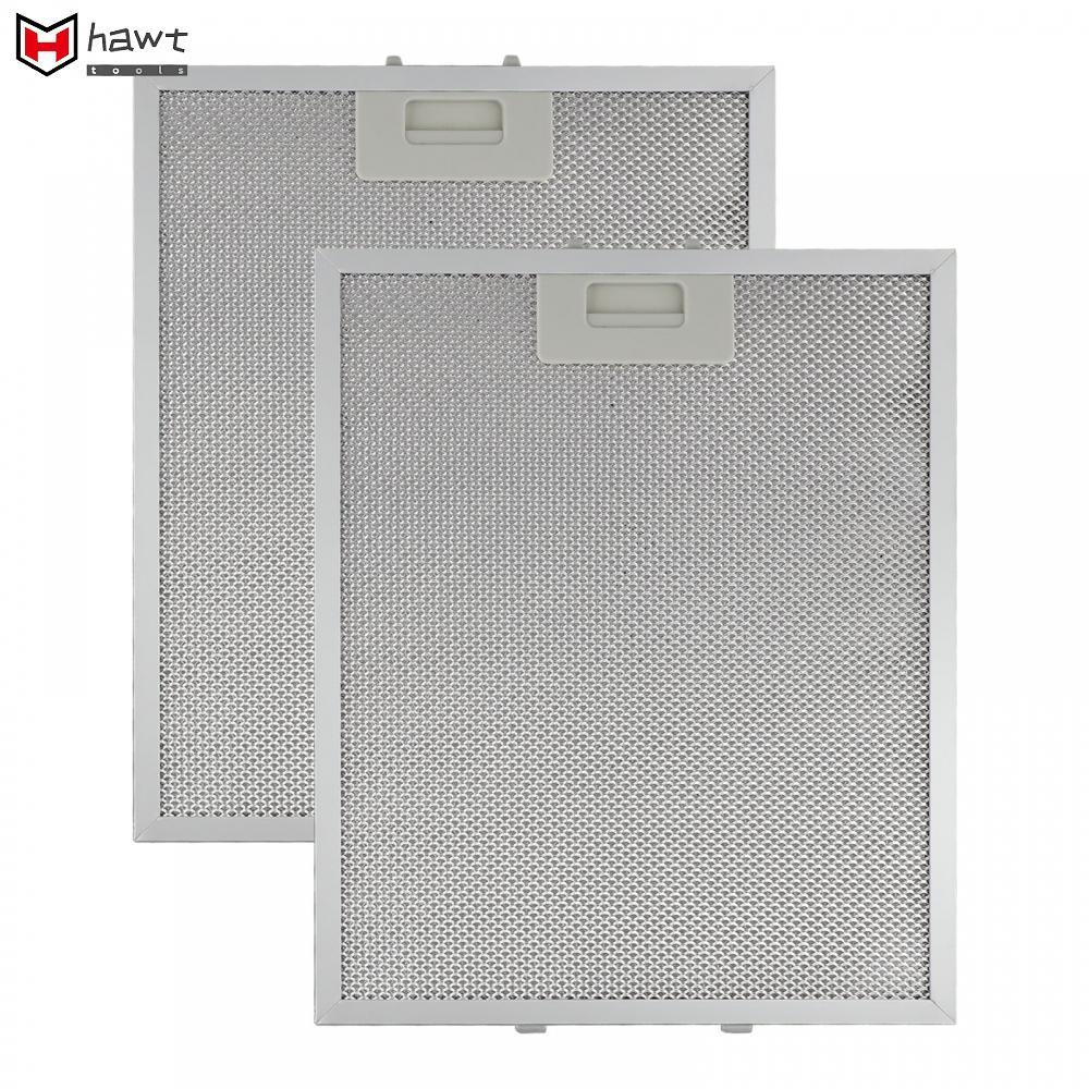 Conjunto De Filtros De Exaustor De Alumínio Duráveis De Dois 280x350x9mm Para Filtragem De Graxa