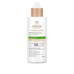 Protetor Solar Adcos FPS50 Aqua Fluid Antioleosidade Beige 40ml